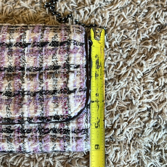 Tory Burch Emerson Tweed Chain Wallet - Picture 3 of 8